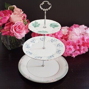 Handmade 3 Tier Cake Stand Wedding Tea Party Dessert Cupcake Serving Tray Gift